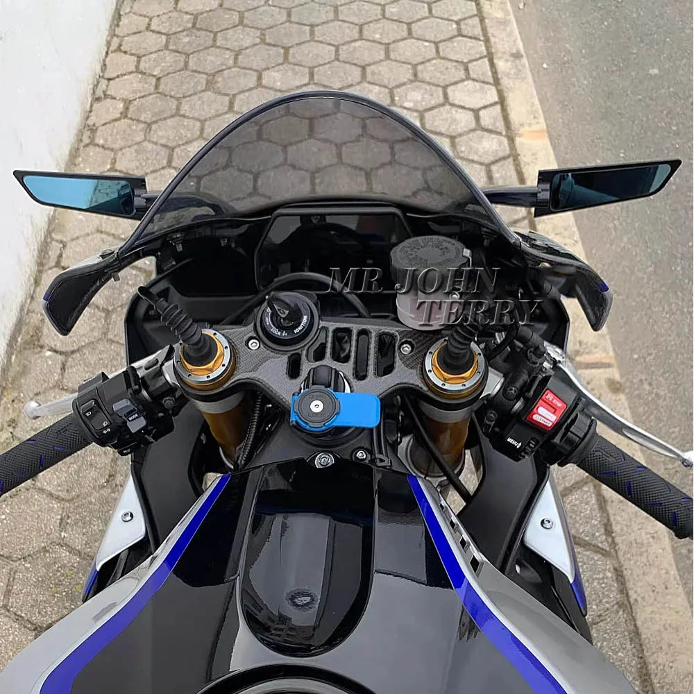 Rétroviseur aile pour Yamaha YZF R6 2017-2020 R7 2021-2025 R1 R1M 2020-2025