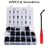 Kit de 100 à 925 clips de fixation moto – rivets à pression pour carenages