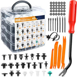 Kit de 100 à 925 clips de fixation moto – rivets à pression pour carenages