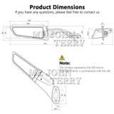 Rétroviseur aile pour Honda CBR600 RR 2020-2026