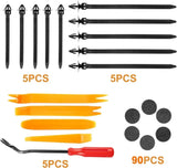 Kit de 100 à 925 clips de fixation moto – rivets à pression pour carenages
