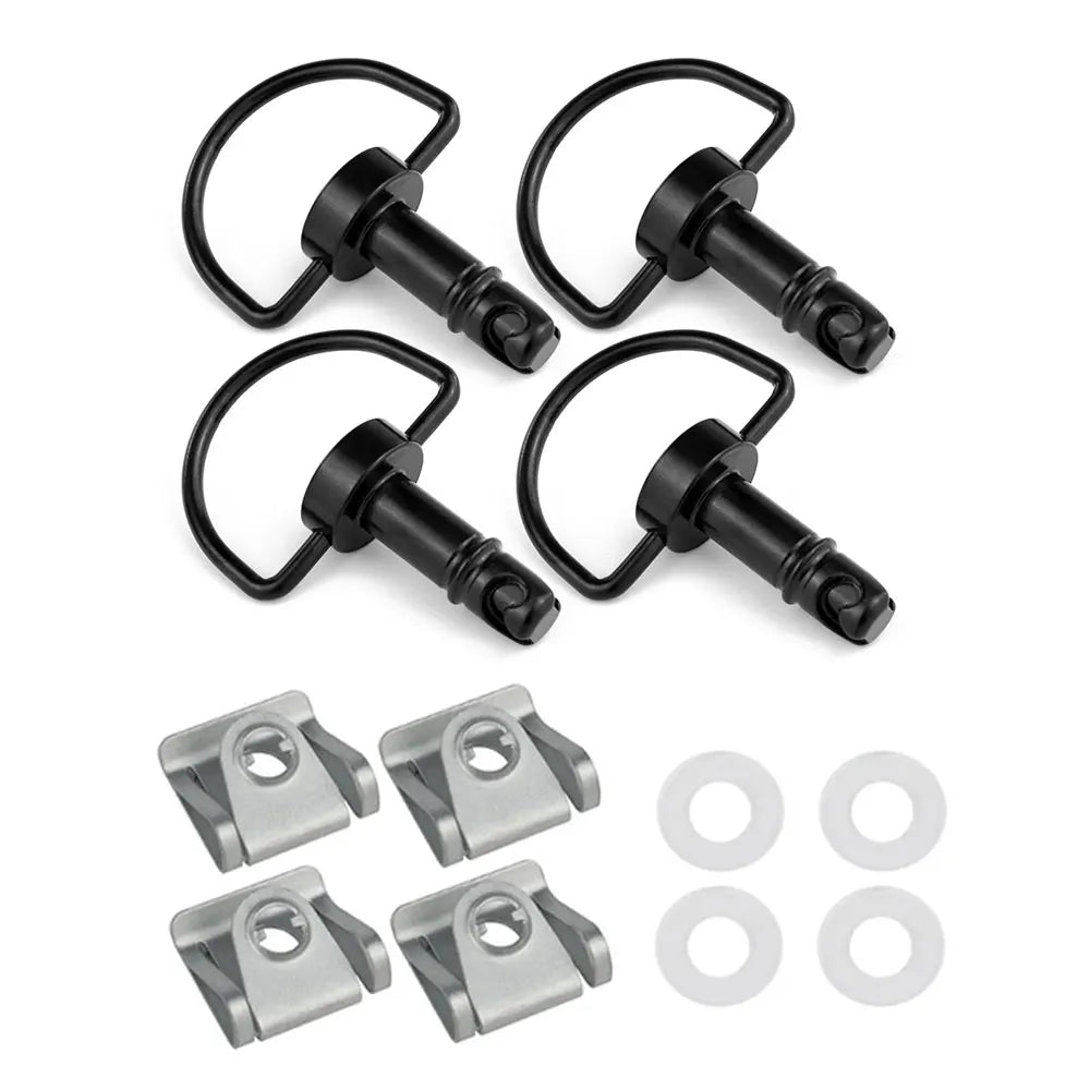 19mm Universal Quick Release D-ring Turn Clip Race Fairing Fastener For Off-Road Scooter Street Motorcycle Suzuki Ducati Aprilia