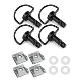 19mm Universal Quick Release D-ring Turn Clip Race Fairing Fastener For Off-Road Scooter Street Motorcycle Suzuki Ducati Aprilia