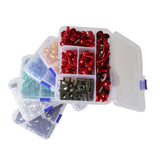 177pcs/box Screws Motorcycle Modification Accessories Windshield Cover Set Screws Aluminum Color Fairing Set Firmware Screws