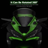 Rétroviseur aile pour Kawasaki Ninja 636 ZX-6R ZX 6R ZX6R 2019-2026